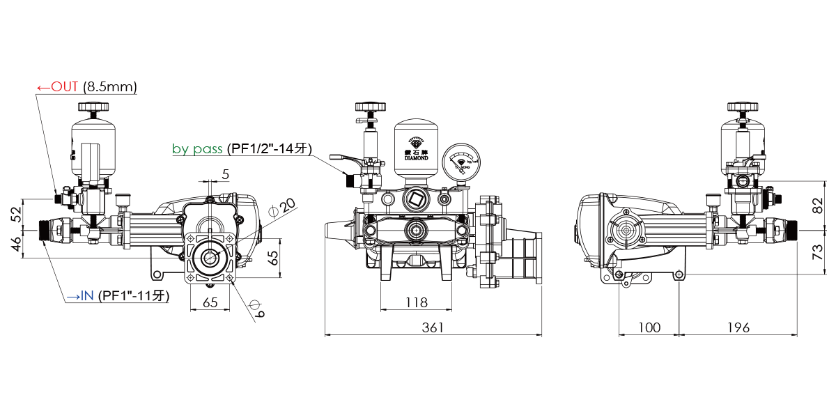 TS-22 Dimentions