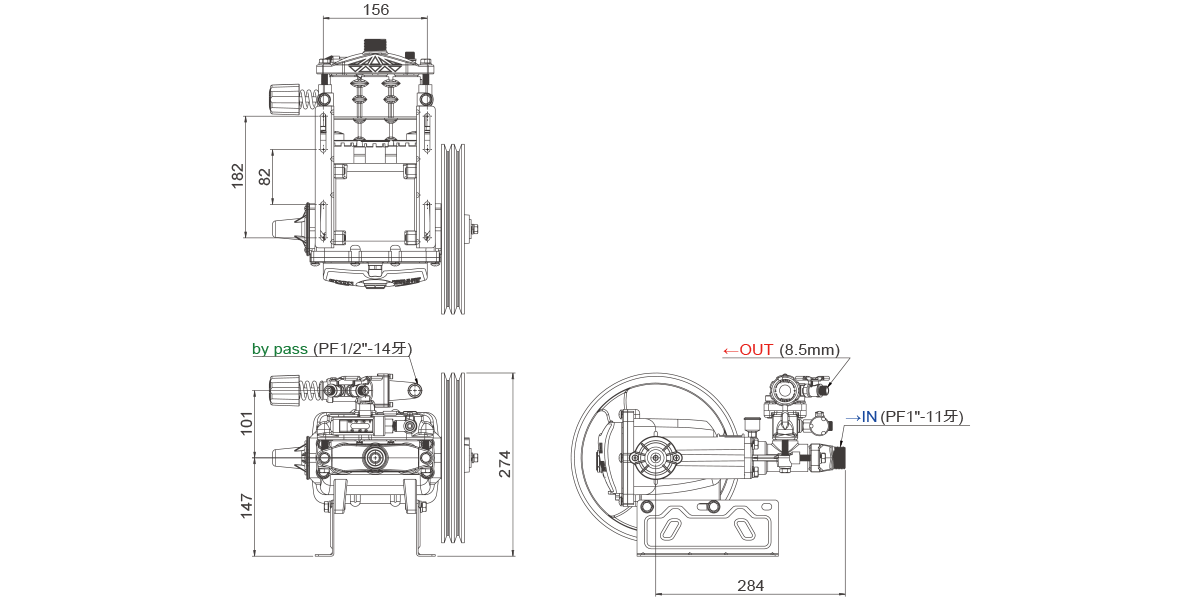 TS-60AP Dimentions TCS-60AP Dimentions
