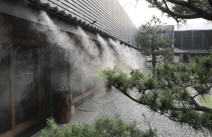 ミストシステムの7大用途：冷却から景観づくりまで