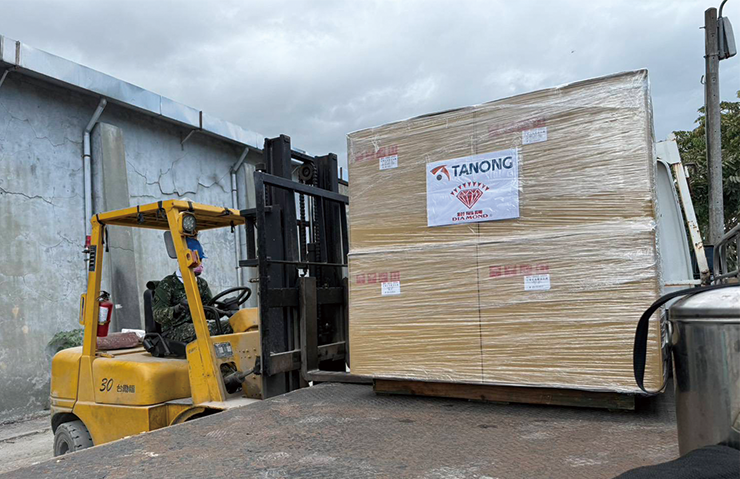 大農精密、花蓮賑災支援に尽力 高圧洗浄機16台を緊急寄贈し、災後の清掃活動を支援